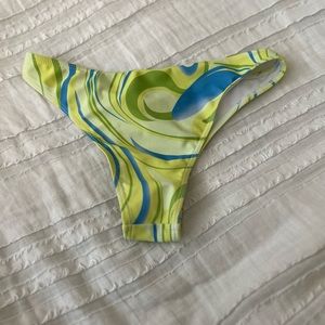 Bikini Bottom Blue and Green